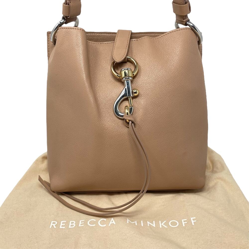 Rebecca Minkoff Megan Small Feed Bag in Sandrift